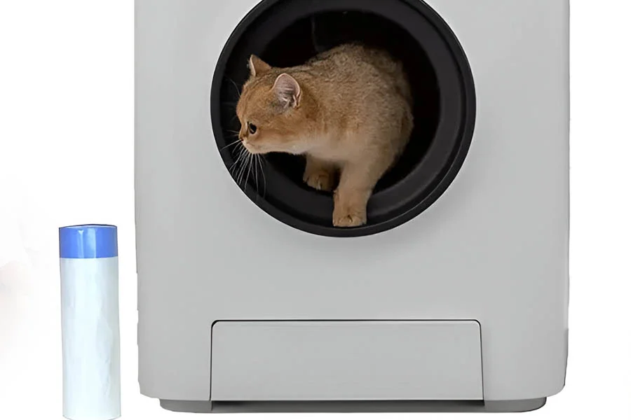 automatic litter box for multiple cats